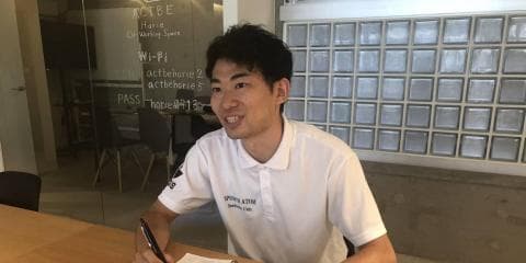 編集長インタビュー（同志社スポーツアトム編集局編）