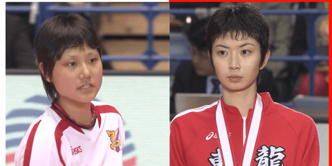 春の高校バレー 名場面【 岩坂 名奈＆田代 佳奈美 】