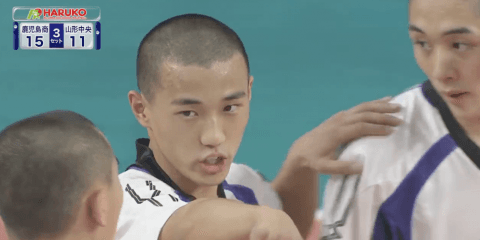 第1日男子1回戦　山形中央（山形）× 鹿児島商（鹿児島）