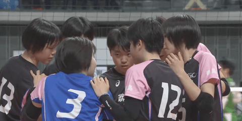 第1日女子1回戦　郡山女大附（福島）× 四天王寺（大阪）