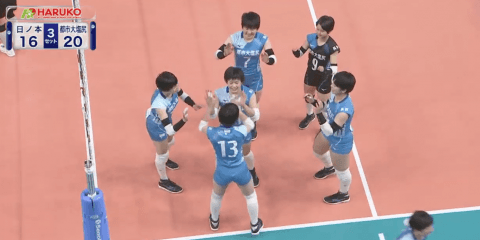 第1日女子1回戦　都市大塩尻（長野）× 日ノ本（兵庫）