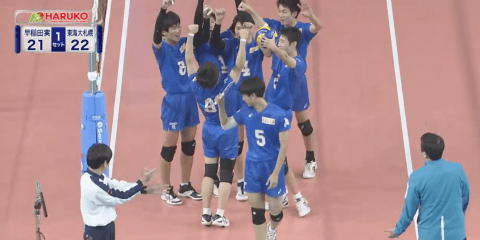 第1日男子1回戦　東海大札幌（北海道）× 早稲田実（東京）