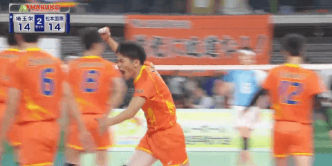 第2日男子2回戦　松本国際（長野）× 埼玉栄（埼玉）