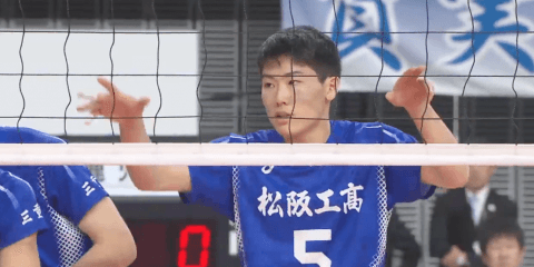 第2日男子2回戦　松阪工（三重）× 鹿児島商（鹿児島）