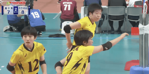 第2日女子2回戦　富士見（静岡）× 市立沼田（広島）