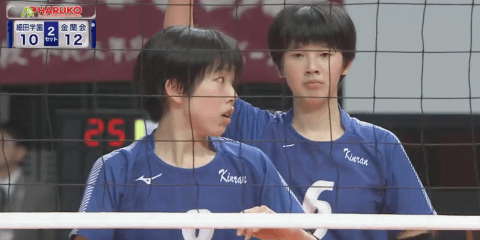 第2日女子2回戦　金蘭会（大阪）× 細田学園（埼玉）