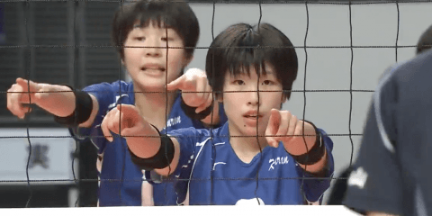 第3日女子準々決勝　金蘭会（大阪）× 就実（岡山）