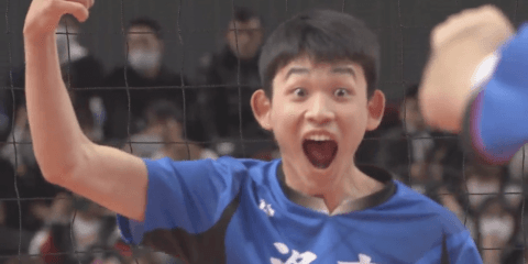 第4日男子準決勝　市立尼崎（兵庫）× 洛南（京都）