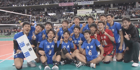 第5日男子決勝　清風（大阪）× 洛南（京都）