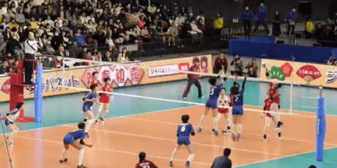 第5日女子決勝　金蘭会（大阪）× 東九州龍谷（大分）4DREPLAY動画①