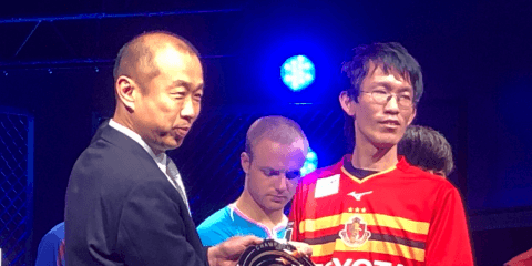 「本当に嬉しい」名古屋ミノ選手 賞金100万円「FIFA19グローバルシリーズ　eJ.LEAGUE SAMSUNG SSD CUP」