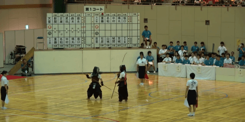 なぎなた 女子団体決勝 首里(沖縄県) 対 大分西(大分県) | インハイ2018 ハイライト動画