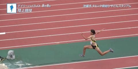 8月8日 インターハイ デイリーハイライト テニス女子ダブルス 男子ダブルス 決勝 / 女子100mH 決勝 / 男子110mH 決勝 ほか