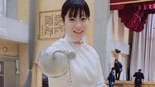 車いすフェンシング日本代表河合紫乃 ”負けたくない”を原動力に