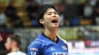 西田有志とは「何者なんだ？」の衝撃。Ｖリーグデビューでいきなり活躍