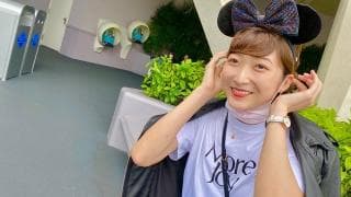 池江璃花子のディズニー写真に大反響 今井月とのお揃いコーデに「モデル見たい」