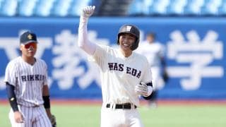 「マウンドと打席でお互いに笑っていた」“仙台育英対決”早大髙橋煌2点二塁打で凱歌