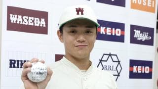 早大4年生7番打者・石郷岡が人生2本目のアーチ含む5打点　最終シーズンに懸ける決意