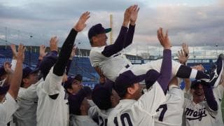 明大29年ぶり“10戦全勝V”　西武ドラ1小島大河が攻守牽引「最高の誕生日に」